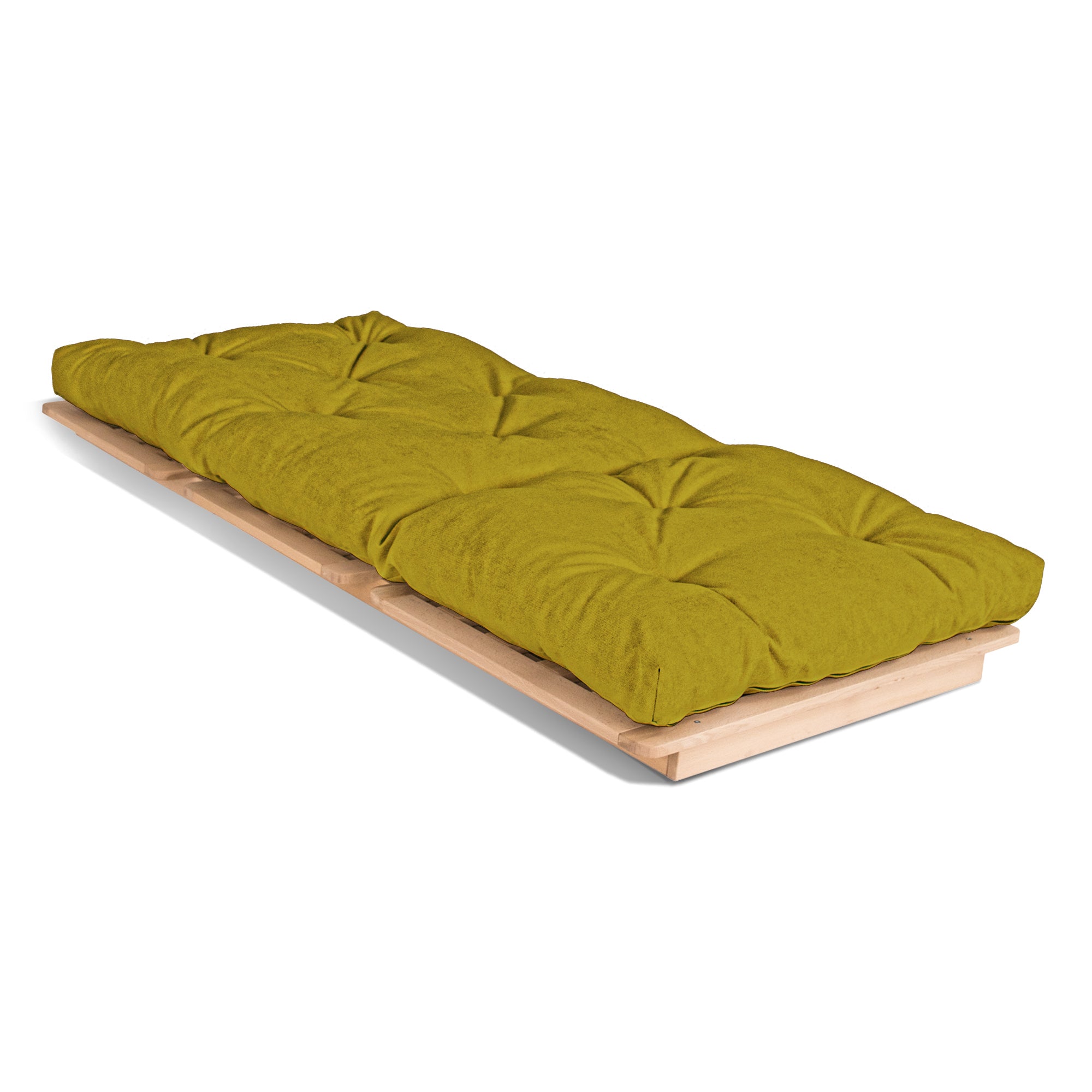 LAYTI-90 Sedia futon, struttura in legno di faggio, colore naturale