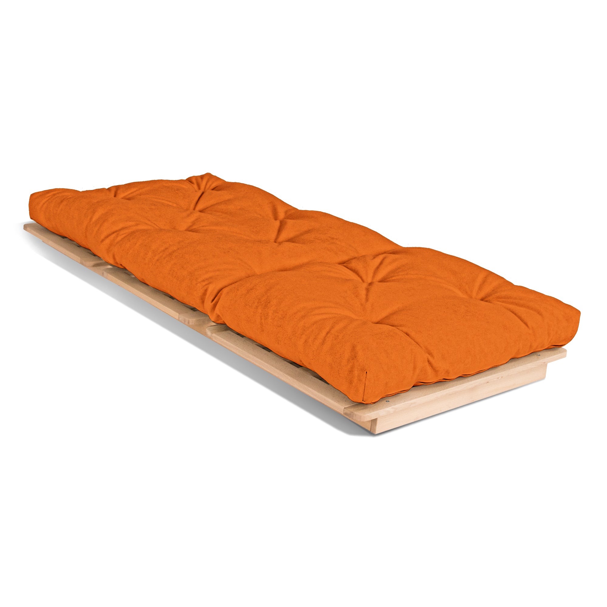 LAYTI-90 Sedia futon, struttura in legno di faggio, colore naturale