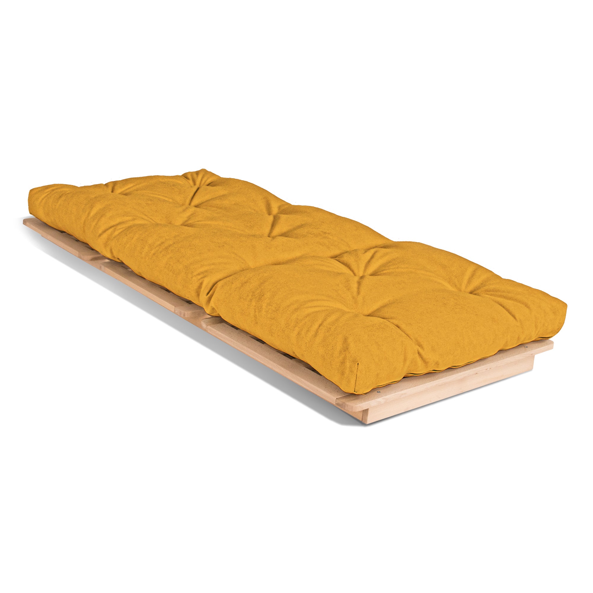 LAYTI-90 Sedia futon, struttura in legno di faggio, colore naturale