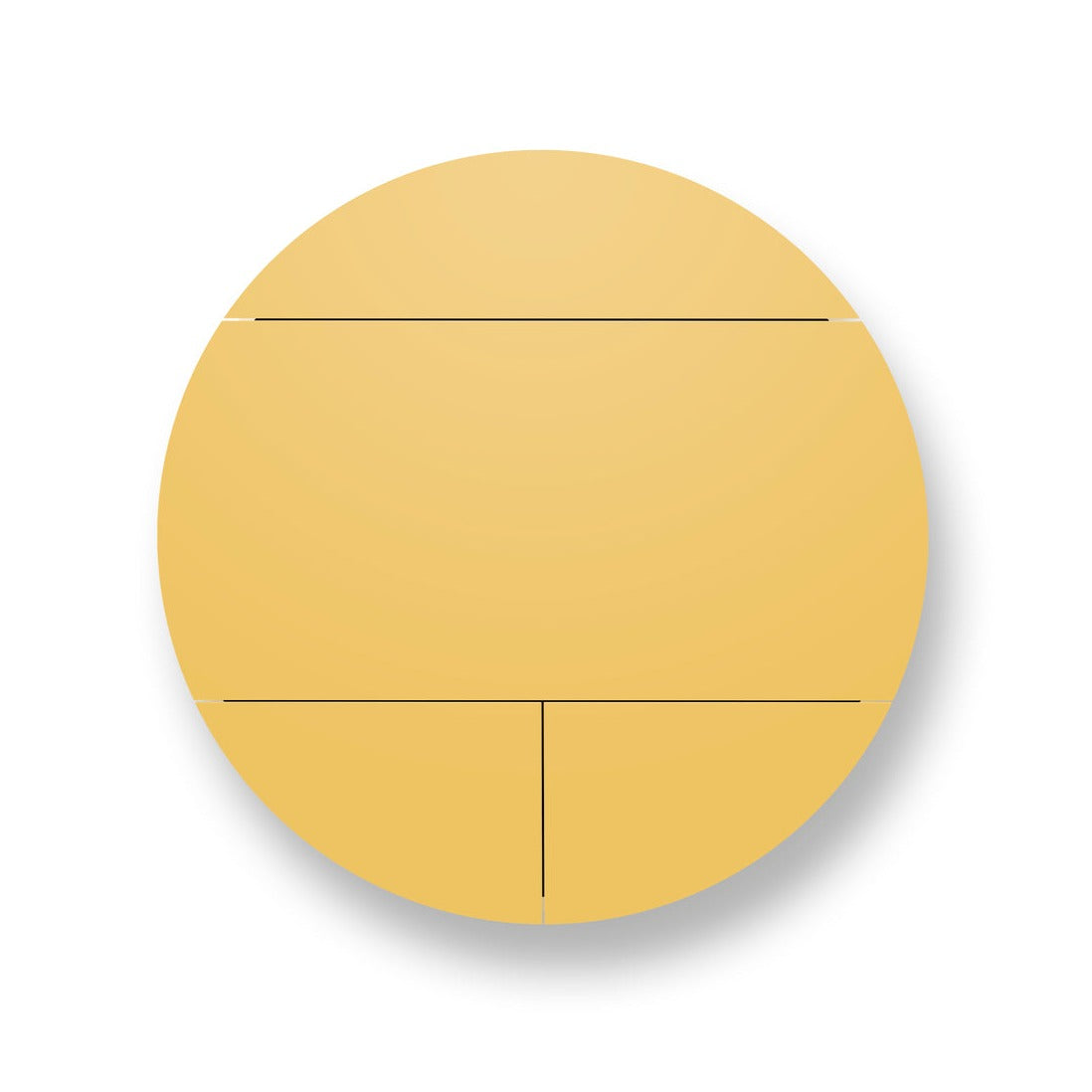 PILL Multifunctional Extra Cabinet-yellow-closed view