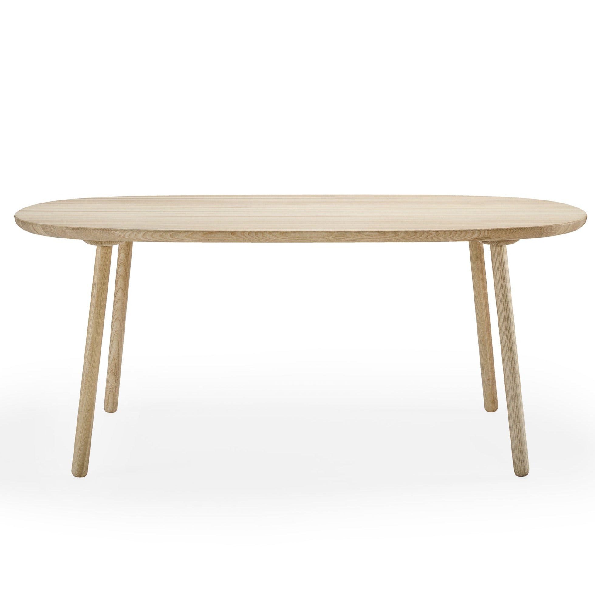 NAЇVE Dining Table 180 cm diameter natural ash front view