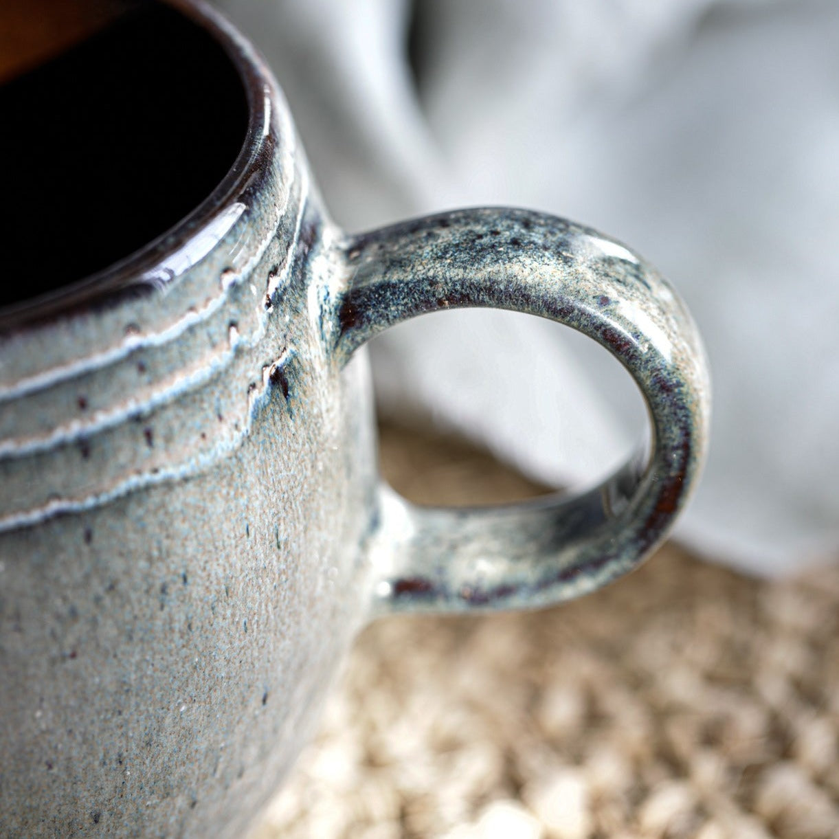 THE COMPORTA Mug - L - Set of 6 handle detail