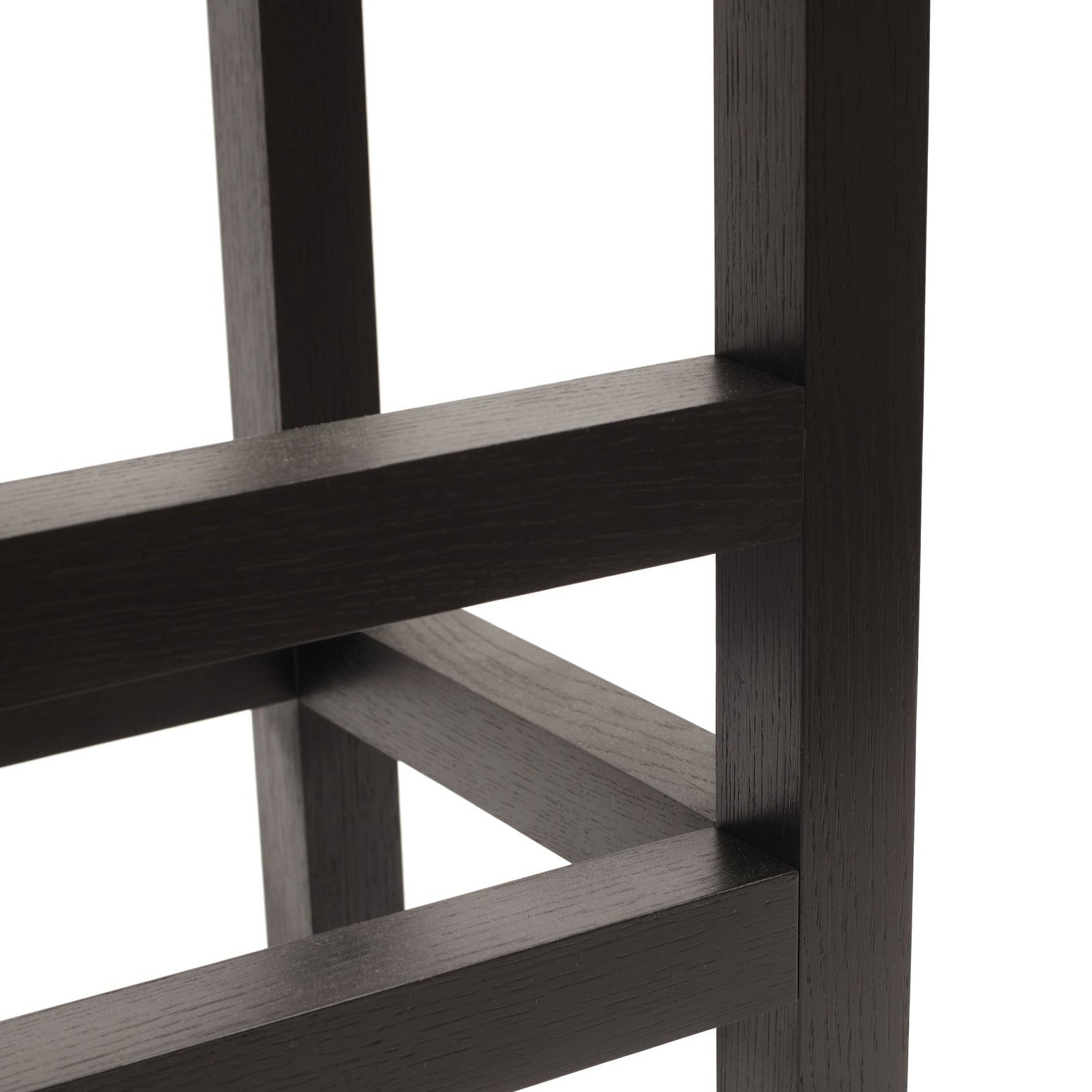 QUBANC Stool Oak-Black-details