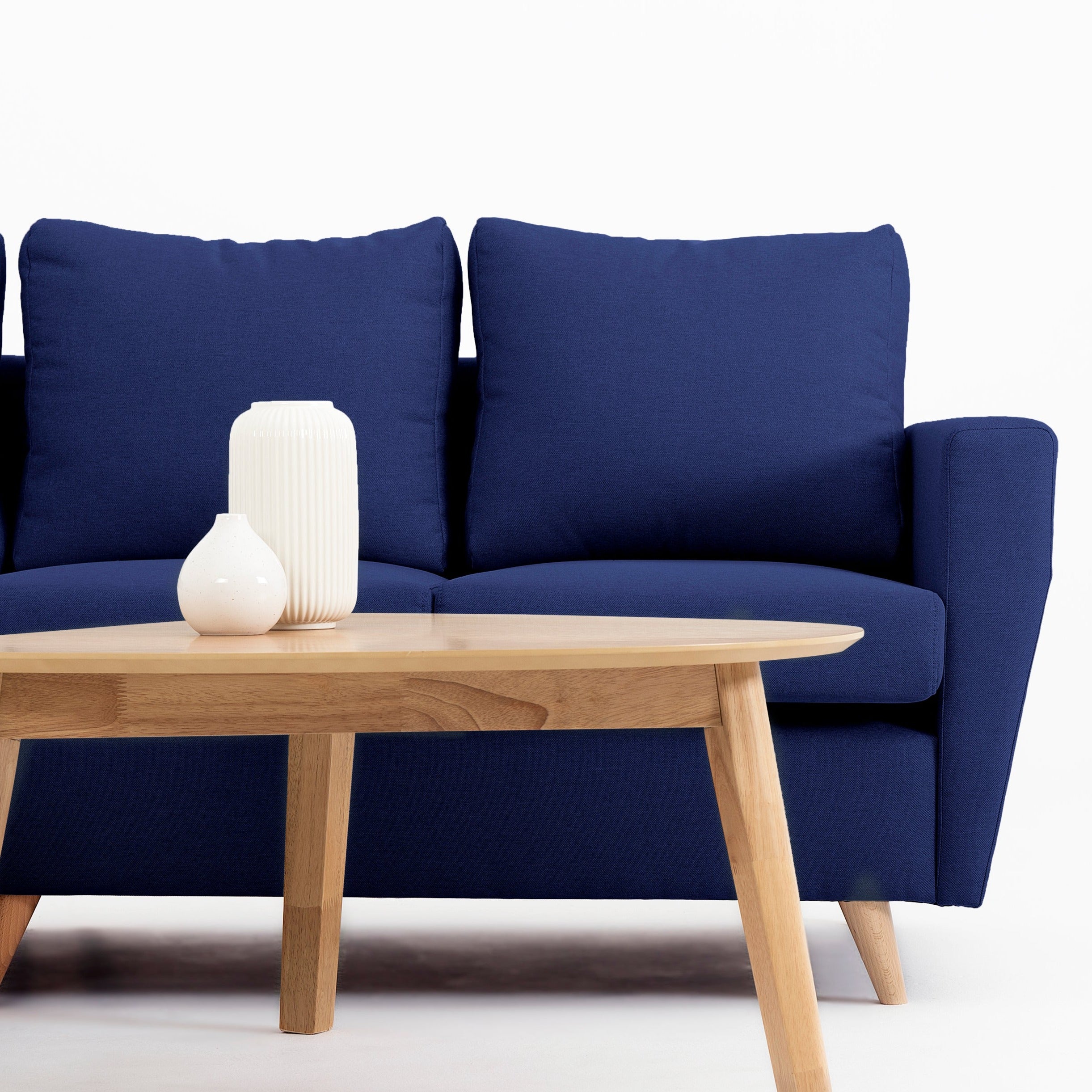 LOVER Corner Sofa Left upholstery colour blue-interior crop view