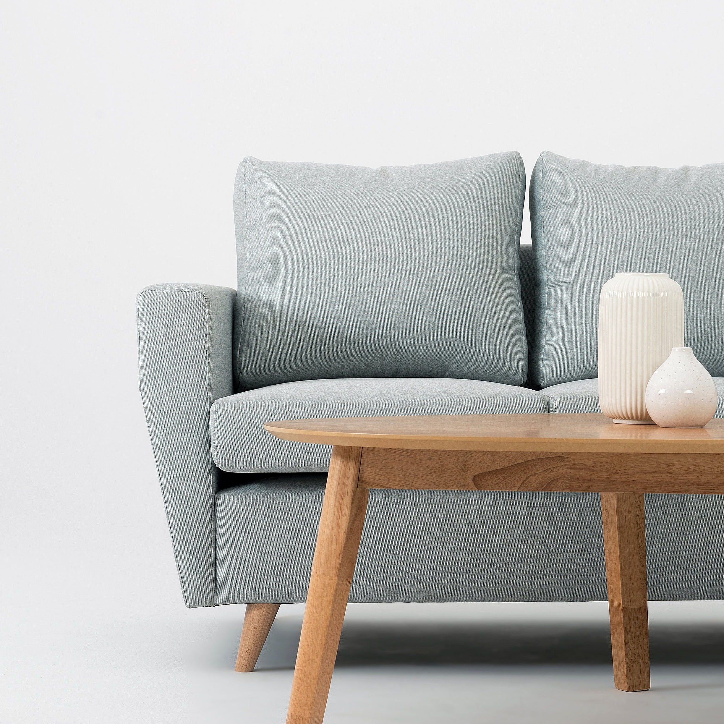 LOVER Sofa 3 Seater upholstery colour-grey-interior view