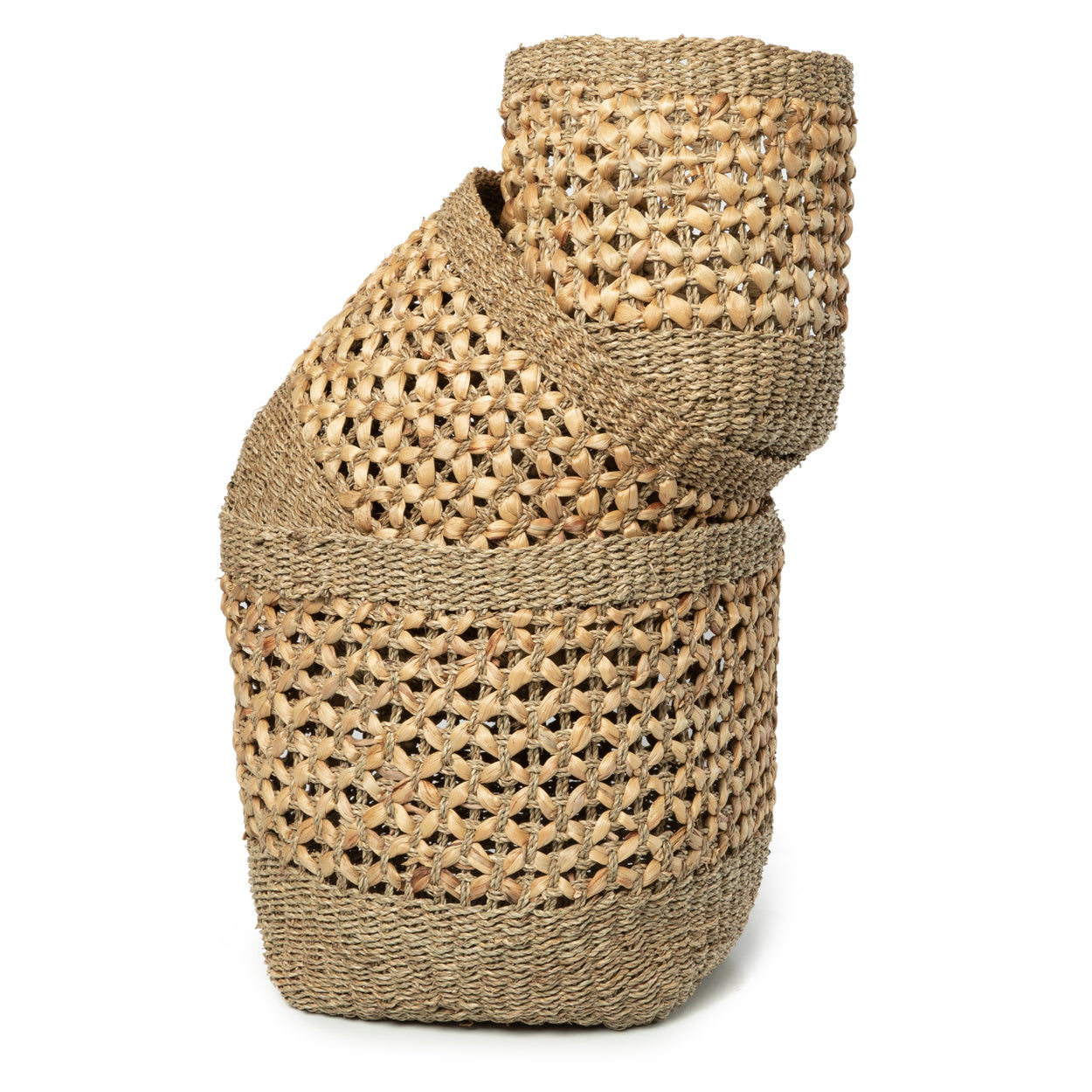THE HALONG BAY Baskets Set of 3 full folded
