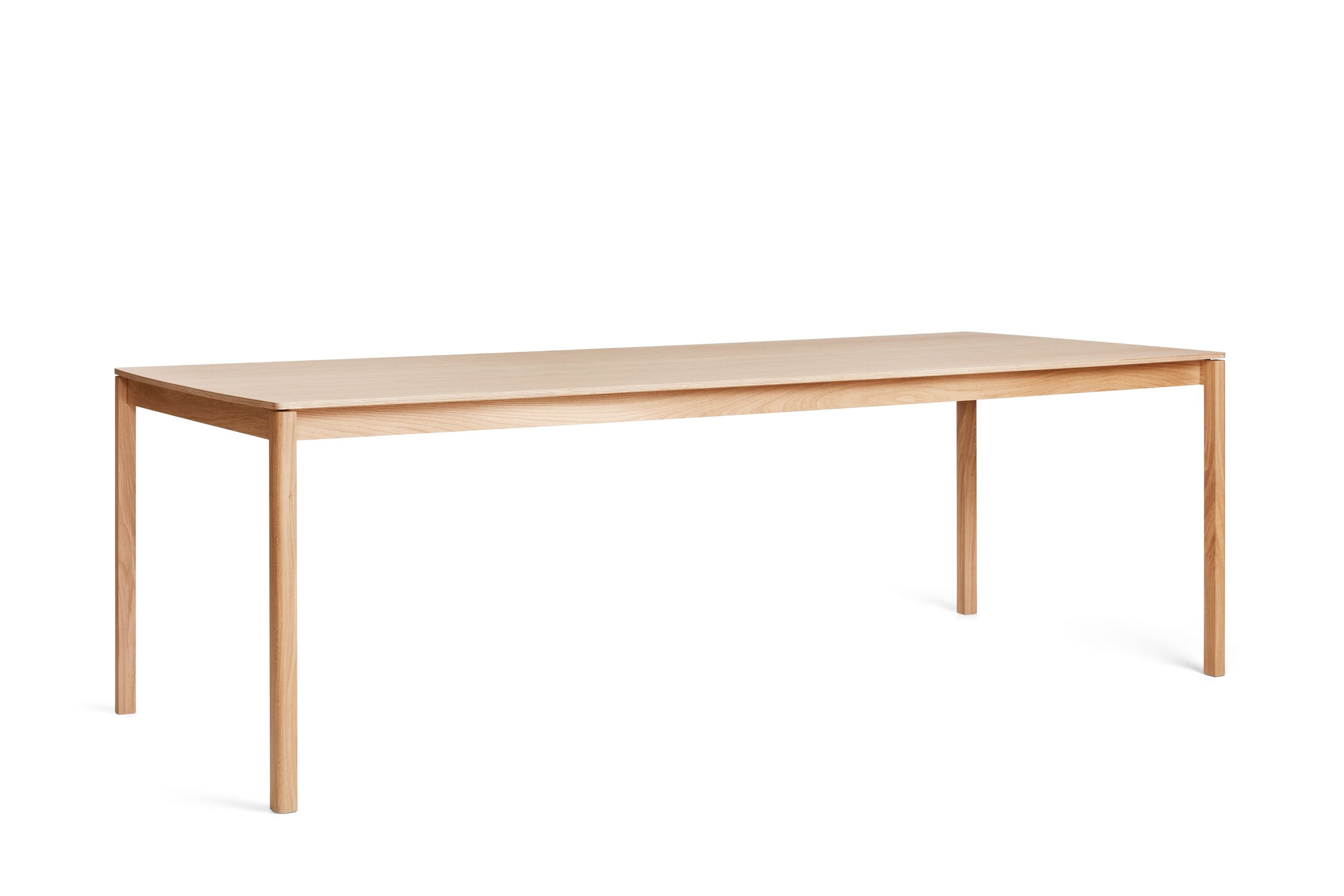 HALIKKO Dining Table Natural Oak Full Size