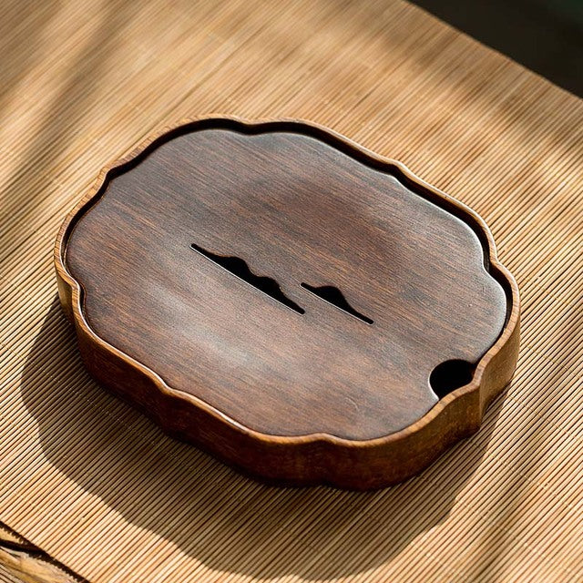 Vassoi da tè in bambù naturale