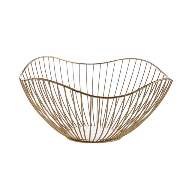 Cesto di frutta da tavolo irregolare creativo