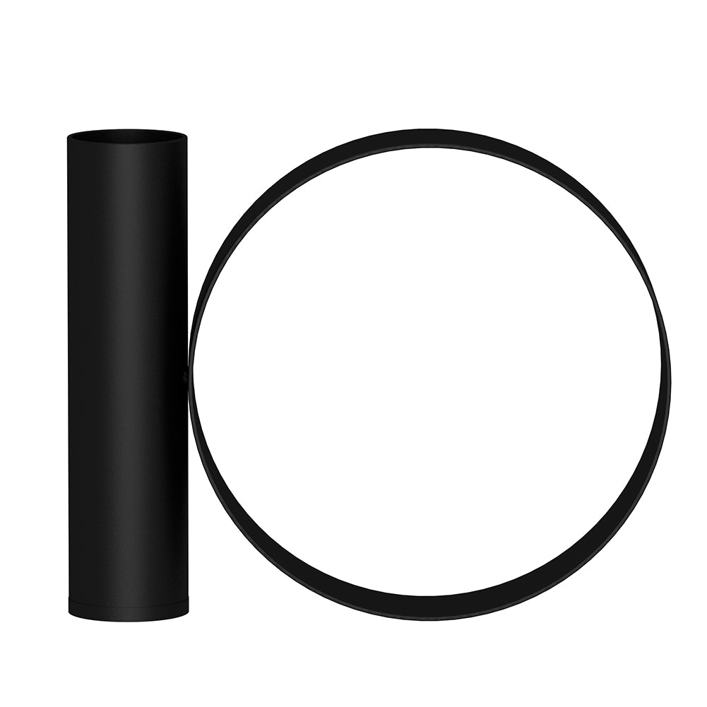 Moderno stile nordico in ferro battuto portacandele geometrico