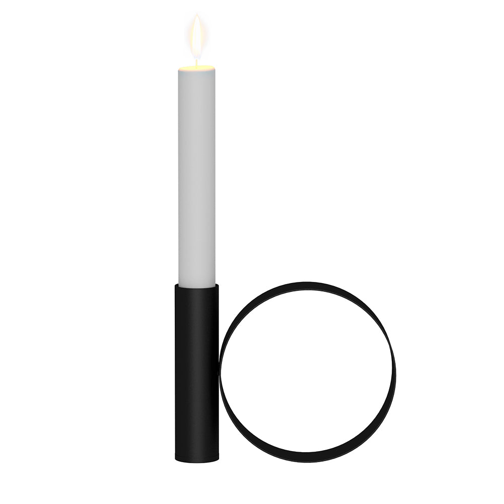 Moderno stile nordico in ferro battuto portacandele geometrico