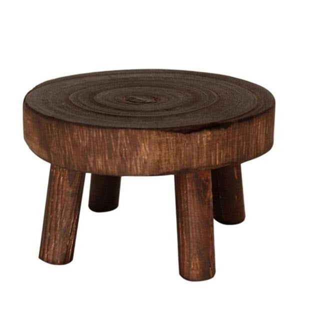 Base per vasi da fiori in legno