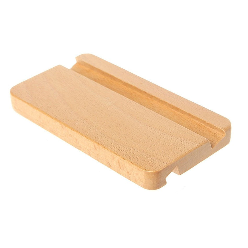 Supporto universale per telefono in legno