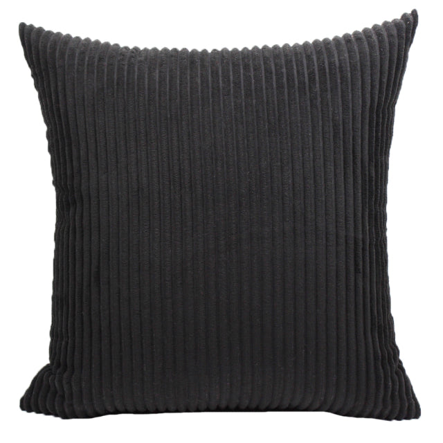 SUPERSOFT CORDUROY Copricuscino a tinta unita a righe