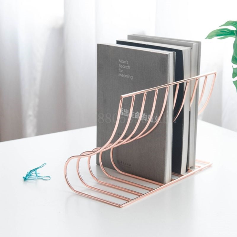 10 Grid File Storage Shelf Book