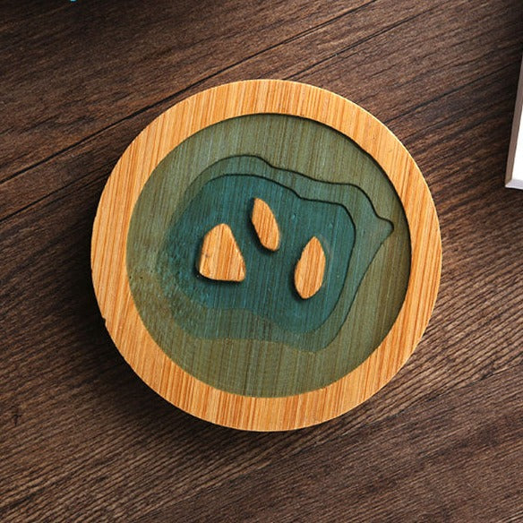 Giapponese impermeabile sottobicchieri di bambù tovaglietta