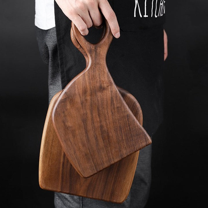 Tagliere in legno di noce nero