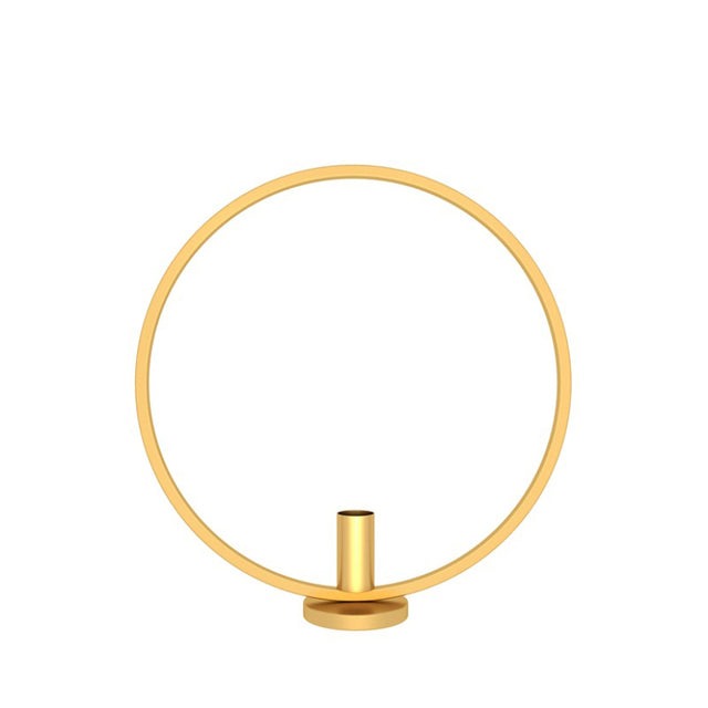 Portacandele rotondo moderno