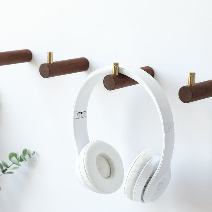 Gancio da parete in legno massiccio