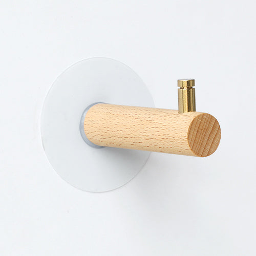 Gancio da parete in legno massiccio