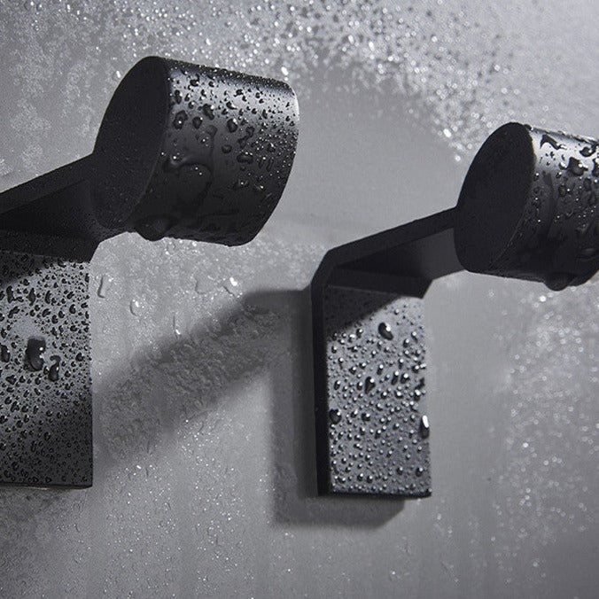 Elegante gancio da parete in alluminio