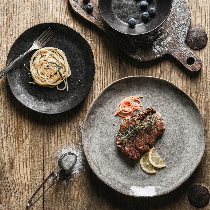 Piatto da pranzo in ceramica giapponese