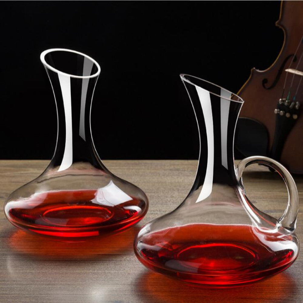 Decanter di cristallo fatto a mano