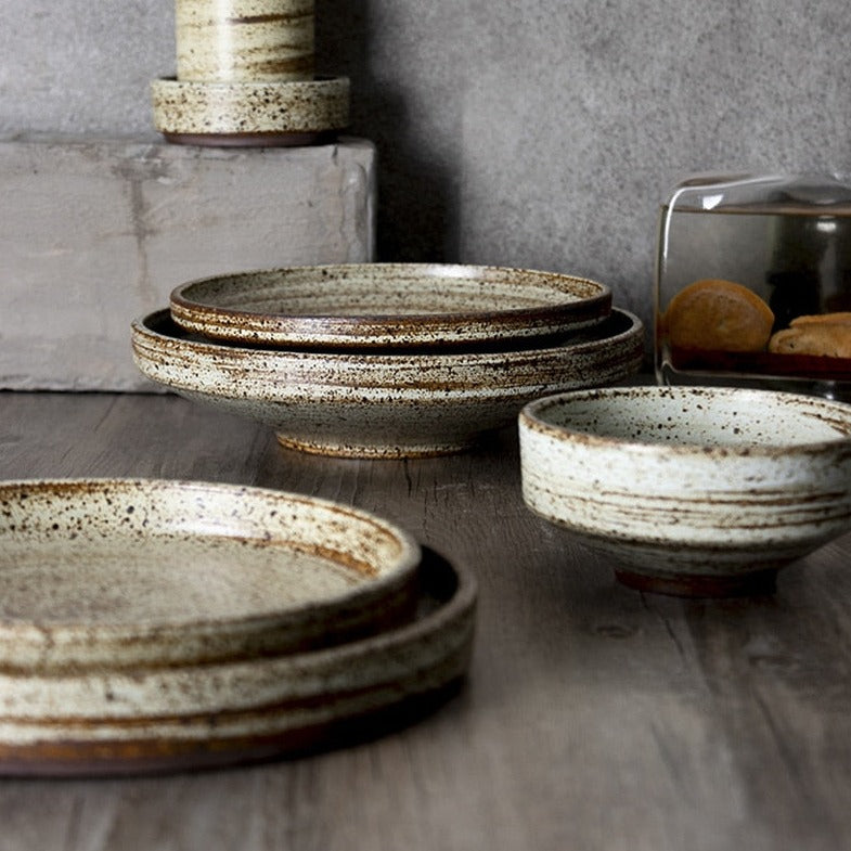 Gres retro fatto a mano in stile giapponese