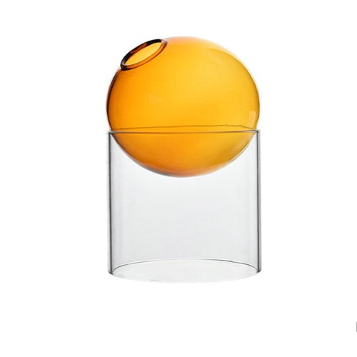 Vasi rotondi colorati in stile nordico