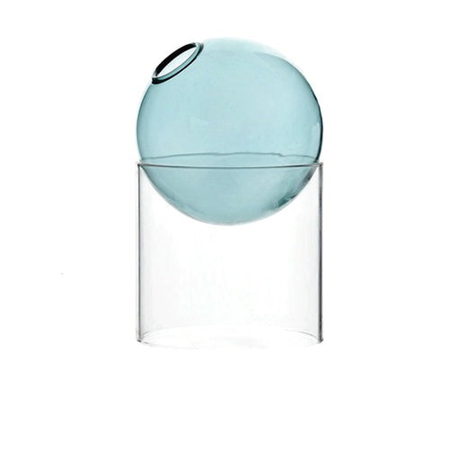 Vasi rotondi colorati in stile nordico