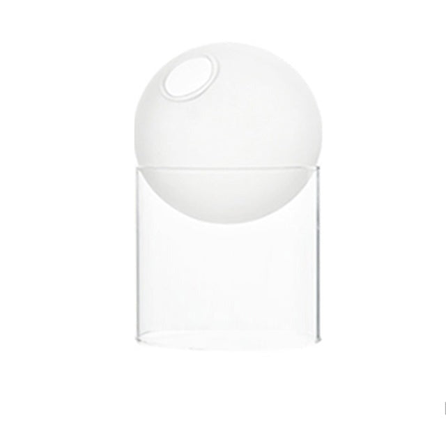 Vasi rotondi colorati in stile nordico