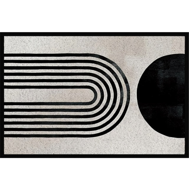 Moderni zerbini nordici in PVC di seta