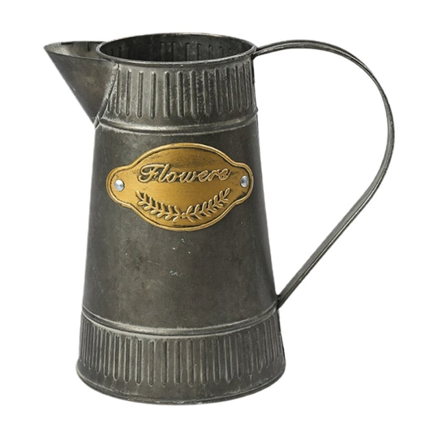 Vaso brocca rustico vintage da fattoria