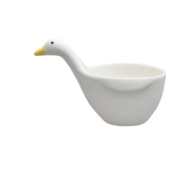 Ciotole in ceramica a forma di anatra