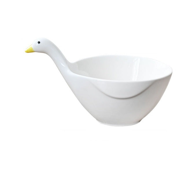 Ciotole in ceramica a forma di anatra