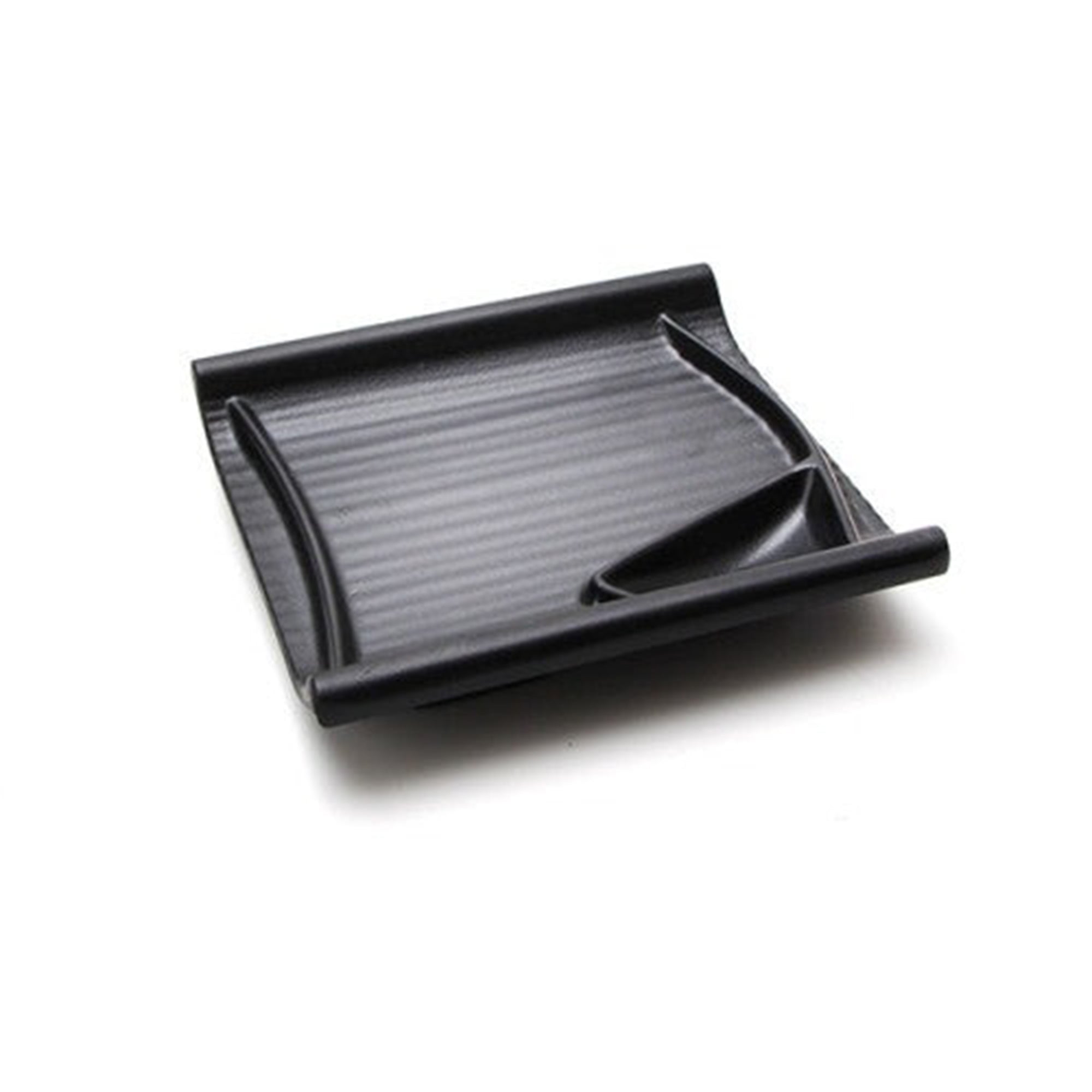 Vassoi neri per spuntini da sushi bar