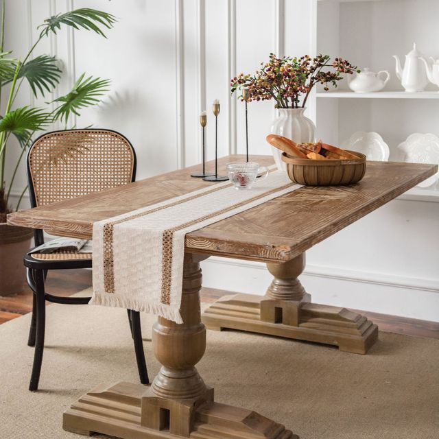 Tovaglia nordica da tavolo in lino