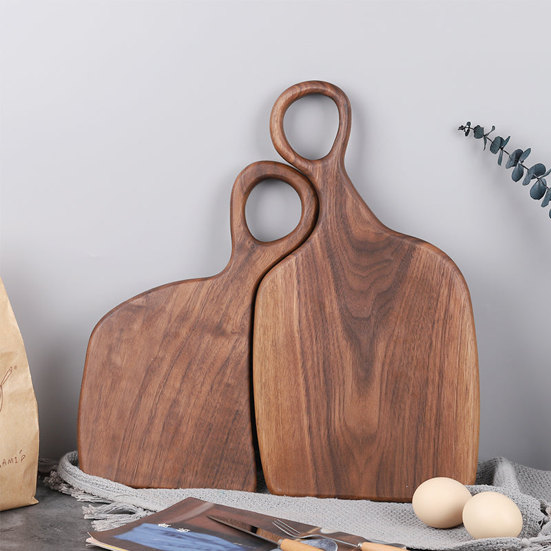 Tagliere in legno di noce nero