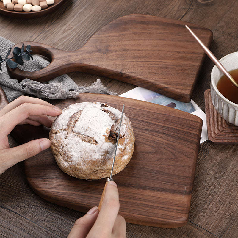 Tagliere in legno di noce nero