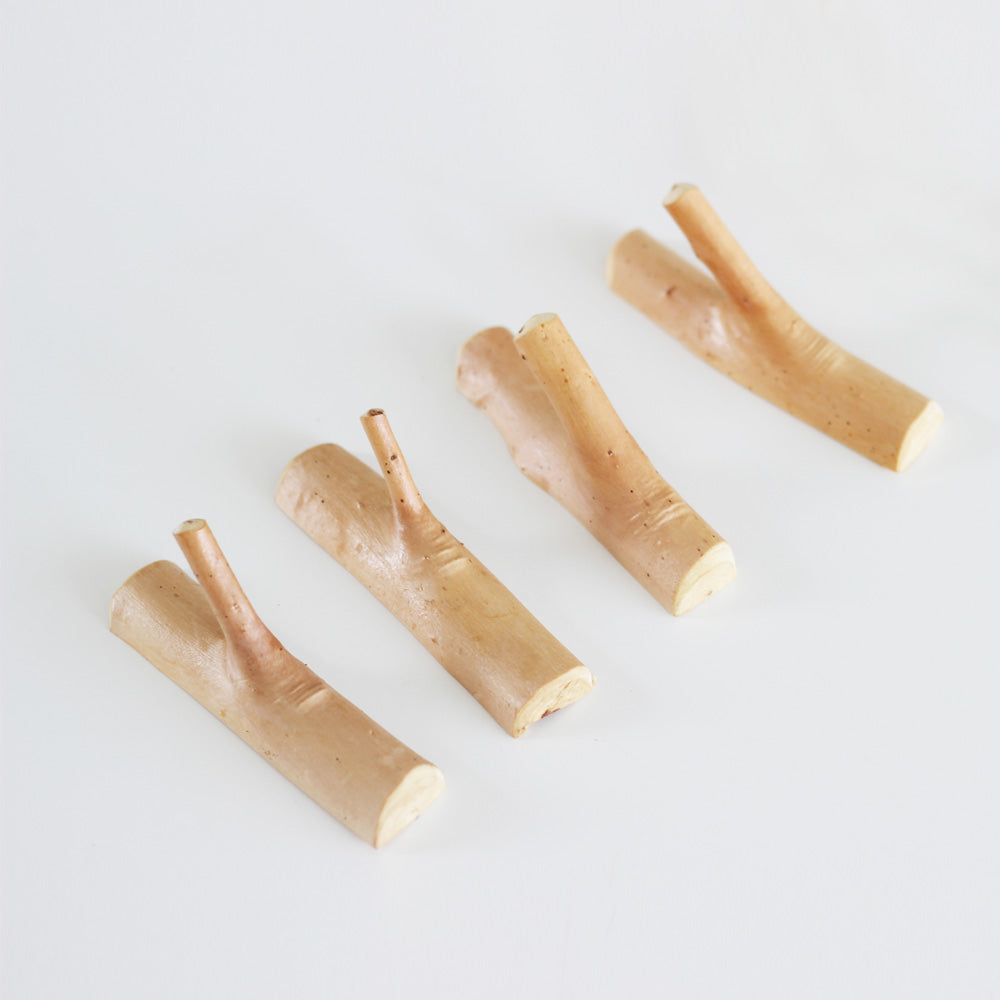 Ganci da parete in legno