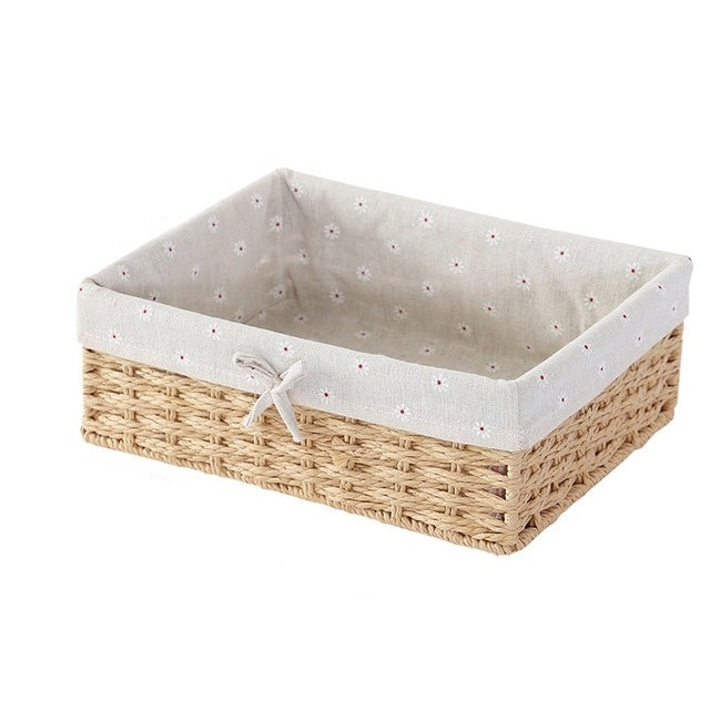 Cesto per il bucato fatto a mano