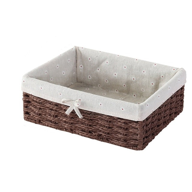 Cesto per il bucato fatto a mano