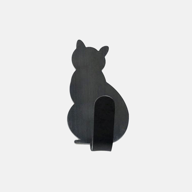 Ganci autoadesivi con motivo a gatto