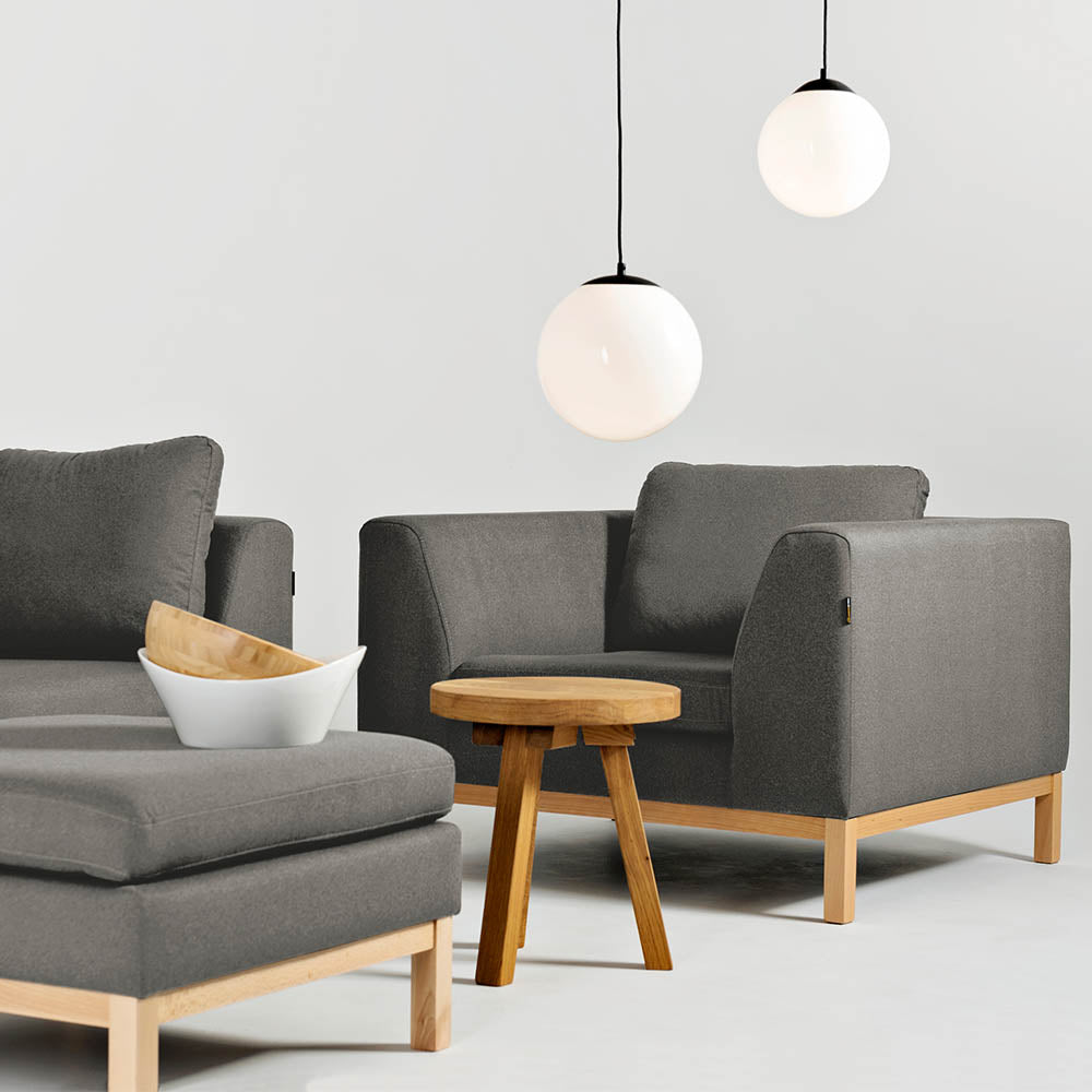 AMBIENT Armchair Interior with Pouffe