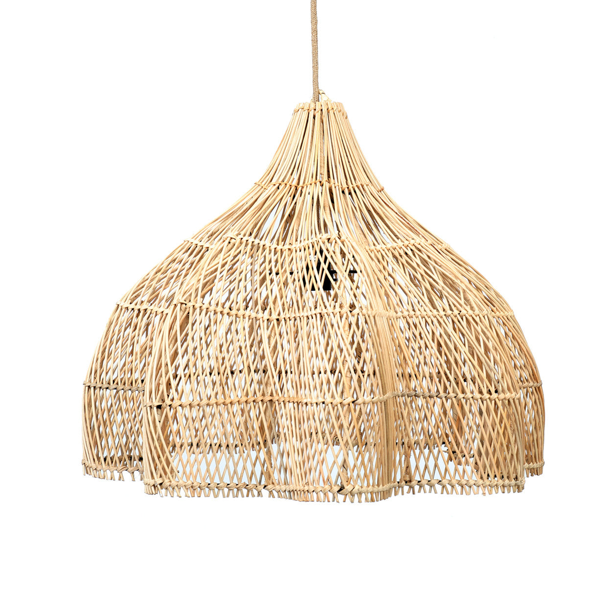 THE WHIPPED Pendant Lamp Natural Medium Size