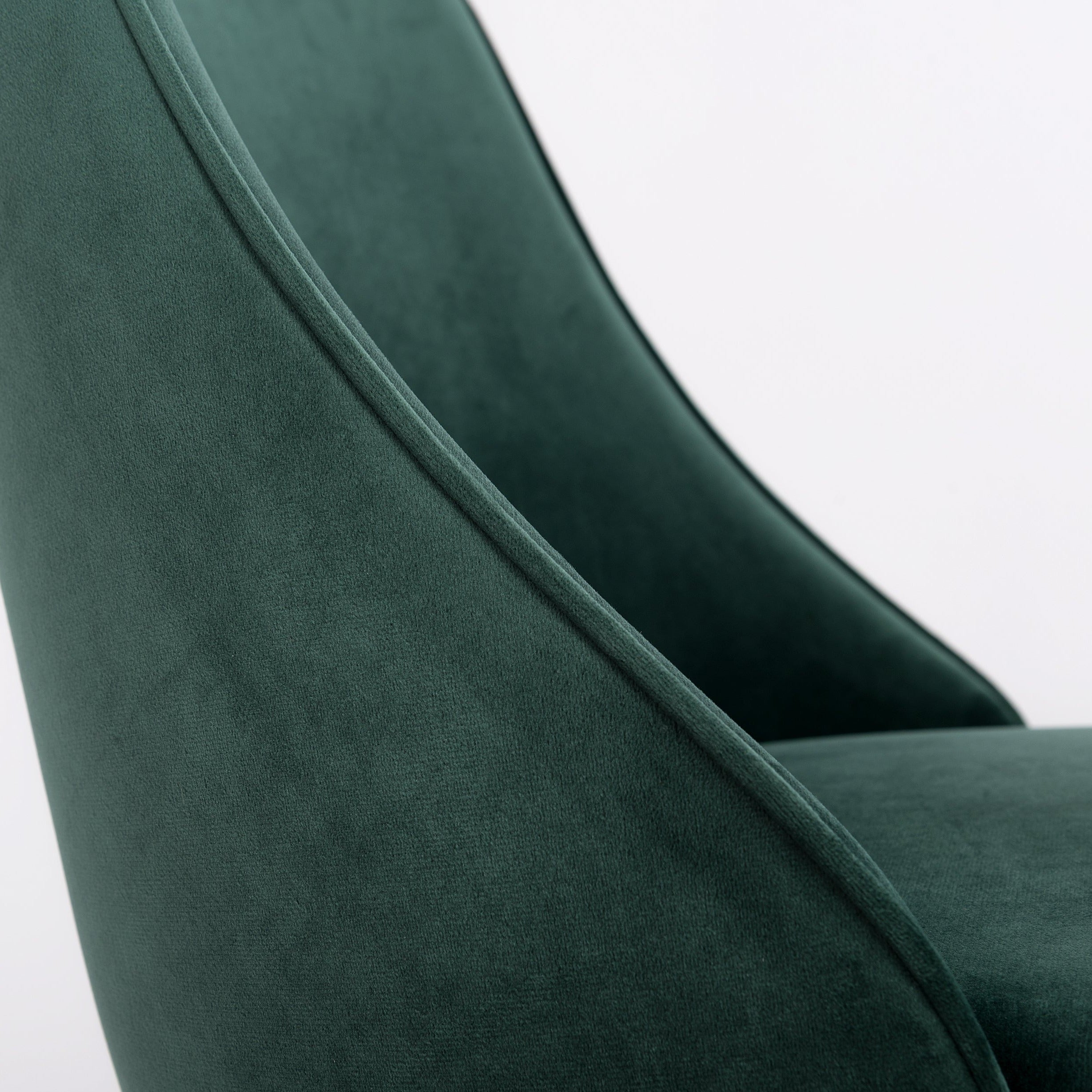 SPRING Armchair Green Close View