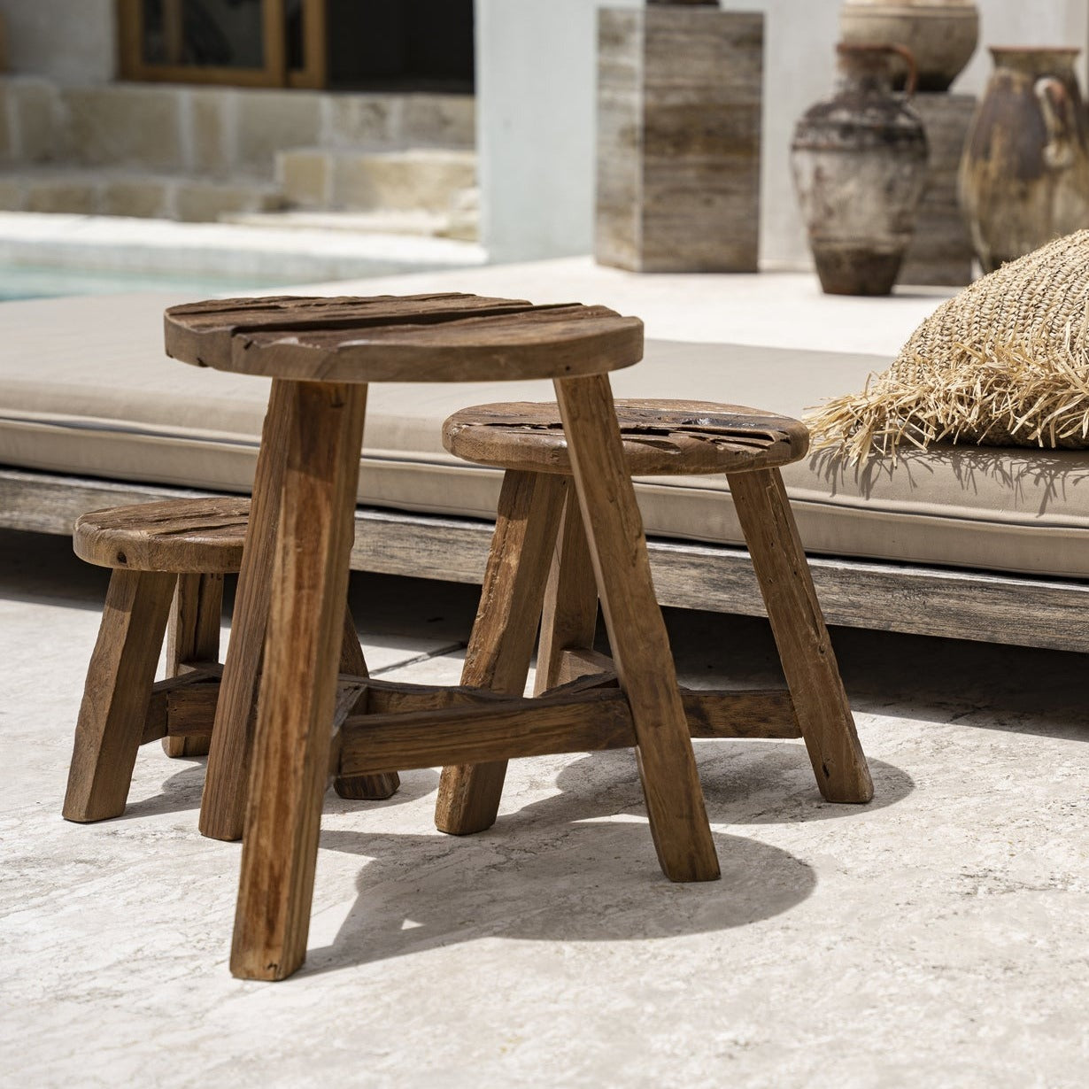 THE YATAI Stool Natural