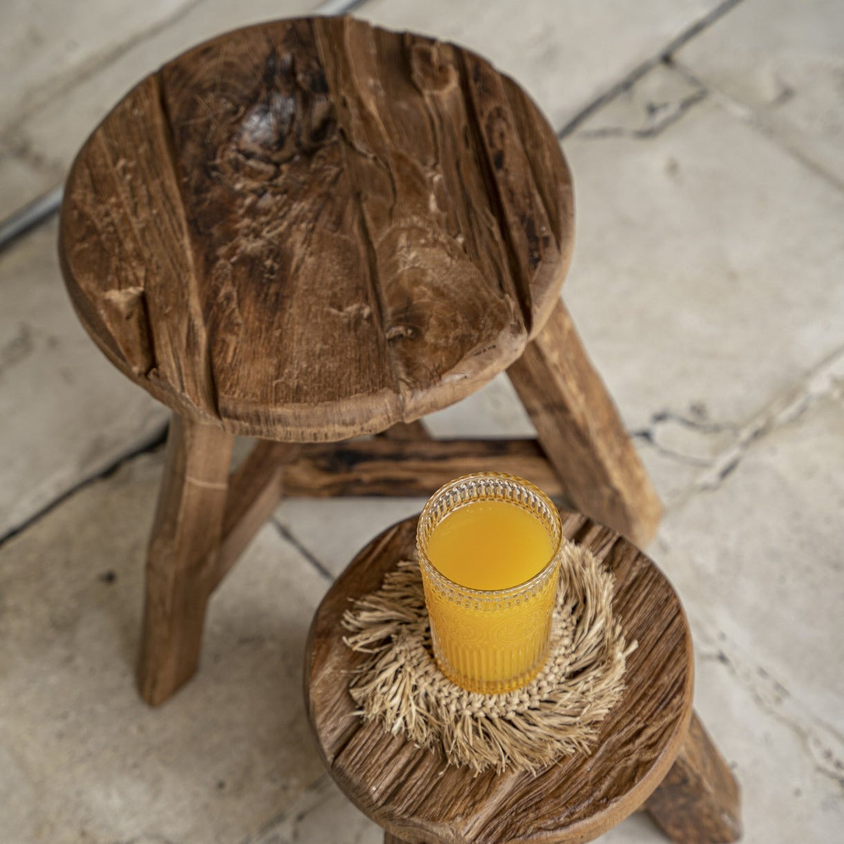 THE YATAI Stool Natural