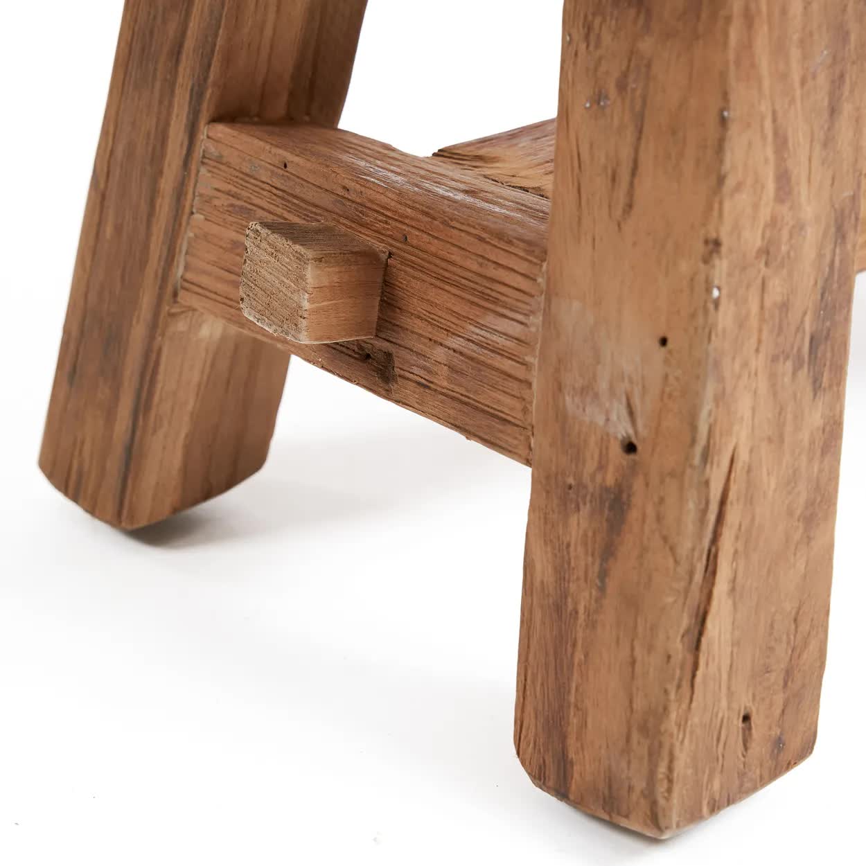 THE SHOJI Stool Natural Close View