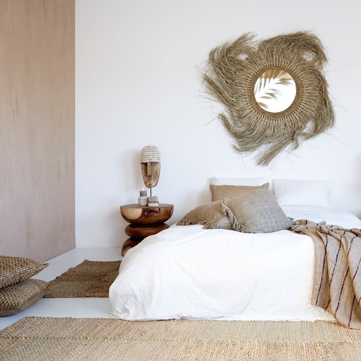 THE CORFU Stool Interior With Lamp